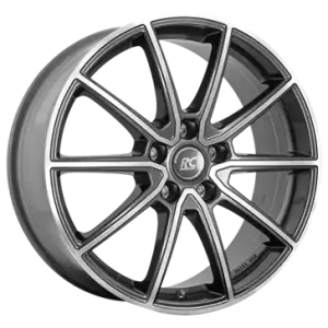 RCDesign RC32 himalaya grey vollpoliert 6.5x16 ET49 5x112 CB66.6 Must-Have
